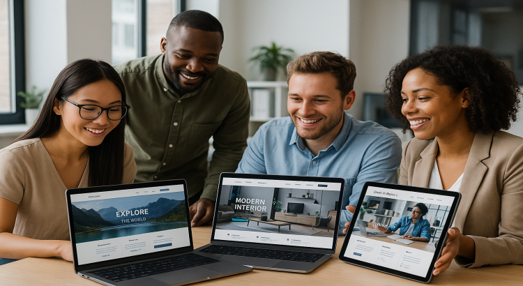 I will designed a great website for you fully functional